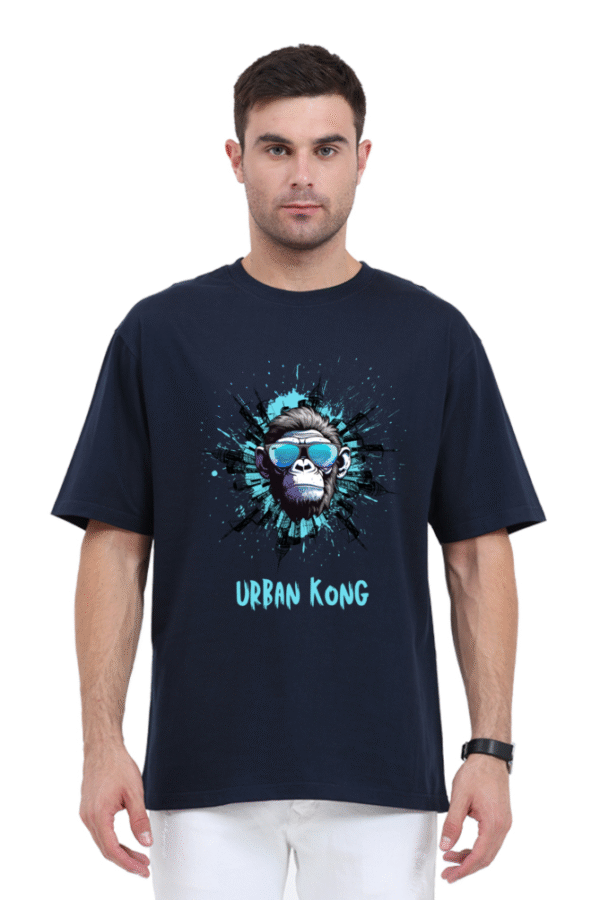 Urban Kong Oversized Unisex T-Shirt – Trendy Graphic Tee for Men & Women