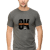 Men's Classic Crew Neck T-Shirt – "Everything Will Be OK" Design by Ritik Rai