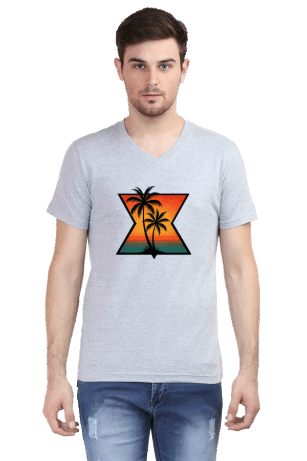 Tropical Sunset Palm Tree Aesthetic