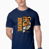 Unisex Supima T-Shirt – Savage Tiger Illustration | Brooklyn Style
