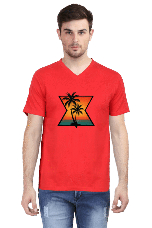 Tropical Sunset Palm Tree Aesthetic