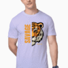 Unisex Supima T-Shirt – Savage Tiger Illustration | Brooklyn Style