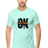 Men's Classic Crew Neck T-Shirt – "Everything Will Be OK" Design by Ritik Rai