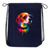 Cool Beagle Dog Print Drawstring Bag – Stylish Unisex Gym & Travel Backpack