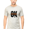 Men's Classic Crew Neck T-Shirt – "Everything Will Be OK" Design by Ritik Rai