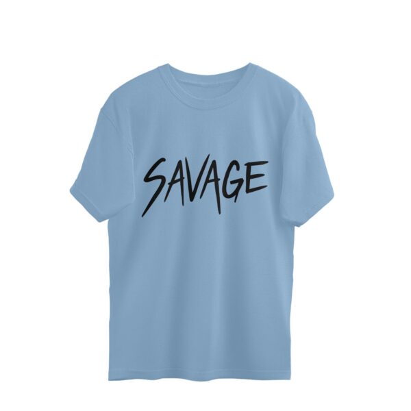 Savage Oversized T-Shirt for Men – Streetwear Style
