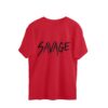 Savage Oversized T-Shirt for Men – Streetwear Style