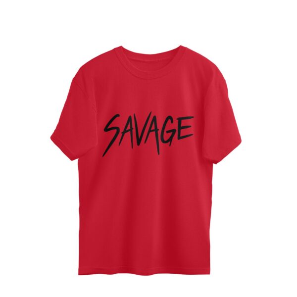 Savage Oversized T-Shirt for Men – Streetwear Style